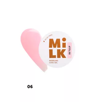 Milk, Холодный гель Modeling Cool Gel №06 Tulip (15 г) 