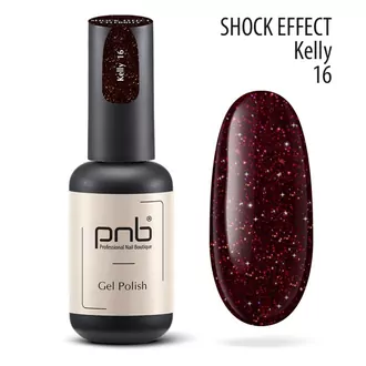 PNB, Гель-лак Shock Effect 16 Kelly (8мл)