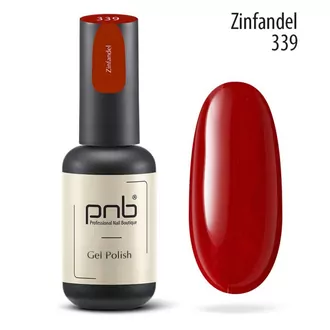 PNB, Гель-лак №339 Find Your Red - Zinfandel (8 мл)