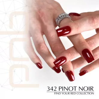 PNB, Гель-лак №342 Find Your Red - Pinot Noir (8 мл)