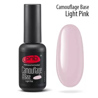 PNB, Камуфлирующая каучуковая база Light Pink (8 мл)