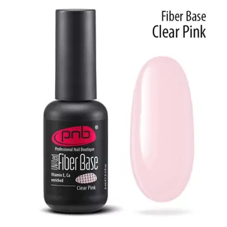 PNB, База Fiber Base Clear Pink (8 мл)