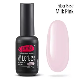PNB, База Fiber BaseMilk Pink (8 мл)