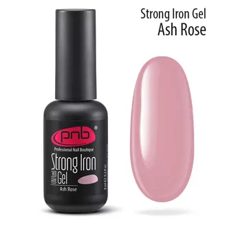 PNB, Конструирующий гель Strong Iron Ash rose (8 мл)
