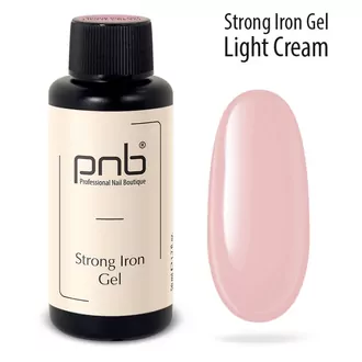 PNB, Конструирующий гель Strong Iron Light cream (50 мл)