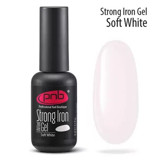 PNB, Конструирующий гель Strong Iron Soft white (8 мл)