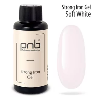 PNB, Конструирующий гель Strong Iron Soft white (50 мл)