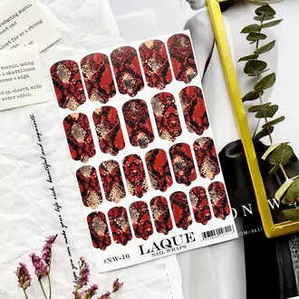 LAQUE, Пленки Nail Wraps №16 LAQUE, Пленки Nail Wraps №16