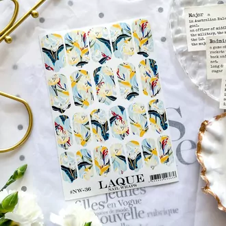 LAQUE, Пленки Nail Wraps №36 LAQUE, Пленки Nail Wraps №36