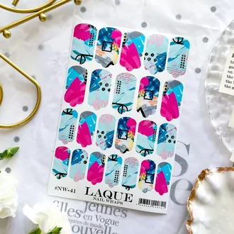 LAQUE, Пленки Nail Wraps №41 LAQUE, Пленки Nail Wraps №41