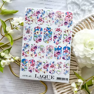 LAQUE, Пленки Nail Wraps №45 LAQUE, Пленки Nail Wraps №45