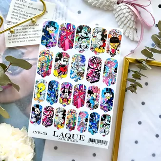 LAQUE, Пленки Nail Wraps №53 LAQUE, Пленки Nail Wraps №53