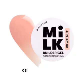 Milk, Густой гель-билдер Builder Cool Gel №08 Walnut (50 г)