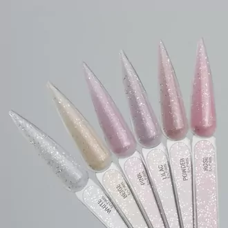Iva Nails, Моделирующий гель Foil Flakes - Rose (15 г)