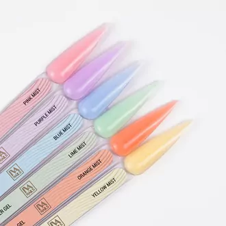 Iva Nails, Моделирующий гель Mist Colour - Lime (15 г)