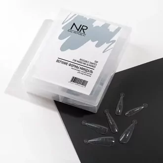 Nail Republic, Верхние арочные формы для моделирования Миндаль (120 шт)