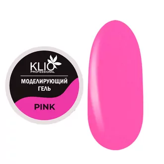 Klio, Цветной моделирующий гель - Pink (15 г)