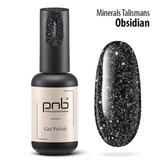 PNB, Гель-лак Minerals Talismans Obsidian (8 мл)
