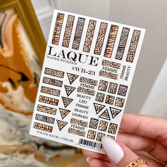LAQUE, Слайдер-дизайн №WB-23