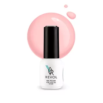 Revol, Гель-лак Fashion week colors №12 Crystal rose (10 мл)
