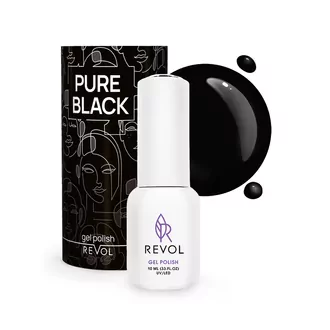 Revol, Гель-лак Pure black (10 мл)