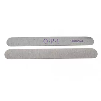 OPI, Пилка на деревянной основе 180/240 (1 шт)
