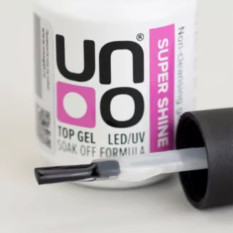 Uno, Верхнее покрытие для гель-лака Super Shine без липкого слоя (16 г)
