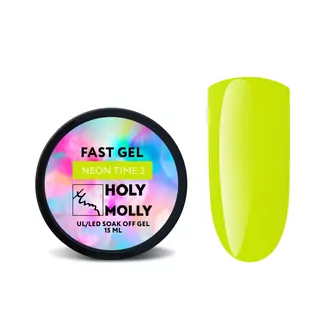Holy Molly, Fast Gel Neon Time №3 (15 мл)