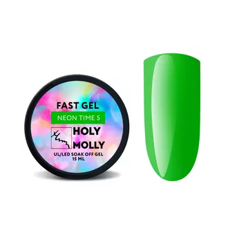 Holy Molly, Fast Gel Neon Time №5 (15 мл)