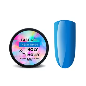 Holy Molly, Fast Gel Neon Time №6 (15 мл)