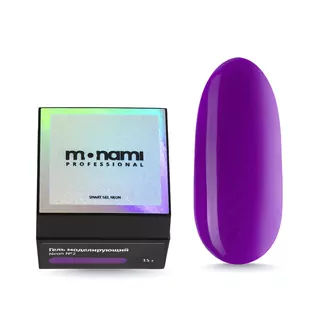 Monami, Гель Smart Neon №2 Сиреневый (15 г)