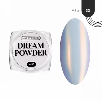 Nail Republic, Втирка жемчужная Dream Powder №33 (0,2 г)