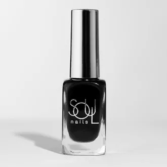 SOULnails, Лак для ногтей Black №138 (10,5 мл)