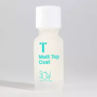 SOULnails, Matt Top Coat (12,5 мл)