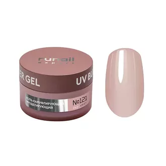 ruNail, Гель моделирующий UV Builder Gel Expert №121 банка (50 мл)