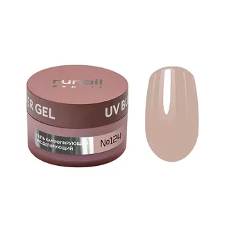 ruNail, Гель моделирующий UV Builder Gel Expert №124 банка (50 мл)