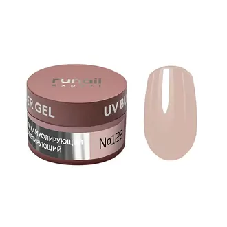 ruNail, Гель моделирующий UV Builder Gel Expert №123 банка (15 мл) 