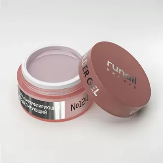 ruNail, Гель моделирующий UV Builder Gel Expert №124 банка (15 мл) 