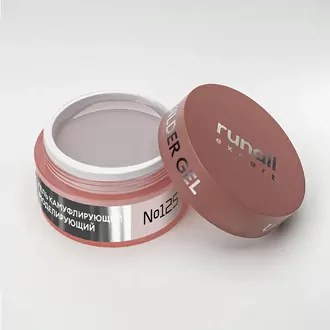 ruNail, Гель моделирующий UV Builder Gel Expert №125 банка (15 мл) 