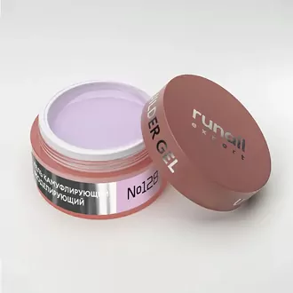 ruNail, Гель моделирующий UV Builder Gel Expert №128 банка (15 мл) 