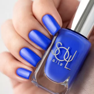 SOULnails, Лак для ногтей Blue №143 (10,5 мл)