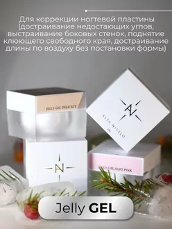 Alta Nivelo, Гель для моделирования Jelly №2 Delicate (15 г)