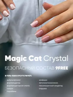 Patrisa Nail, Гель-лак Magic Cat Crystal Velour (8 мл)