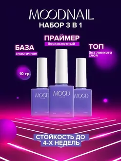 MoodNail, Набор №1 (3 шт)