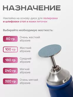 Elnail Pro, Сменные файлы-диски Titan L 100гр (50 шт)