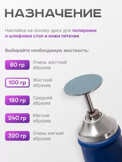 Elnail Pro, Сменные файлы-диски Titan S 100гр (50 шт)