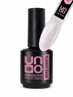 Uno, База Rubber Color Base Gel Ice Pink (12 мл)