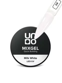 Uno, Гель полиакриловый Mixgel Milk White шайба (30 г)