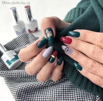 Iva Nails, Гель-лак Green Dress №3 (8 мл)