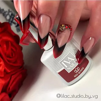 Iva Nails, Гель-лак Red Queen №9 (8 мл)